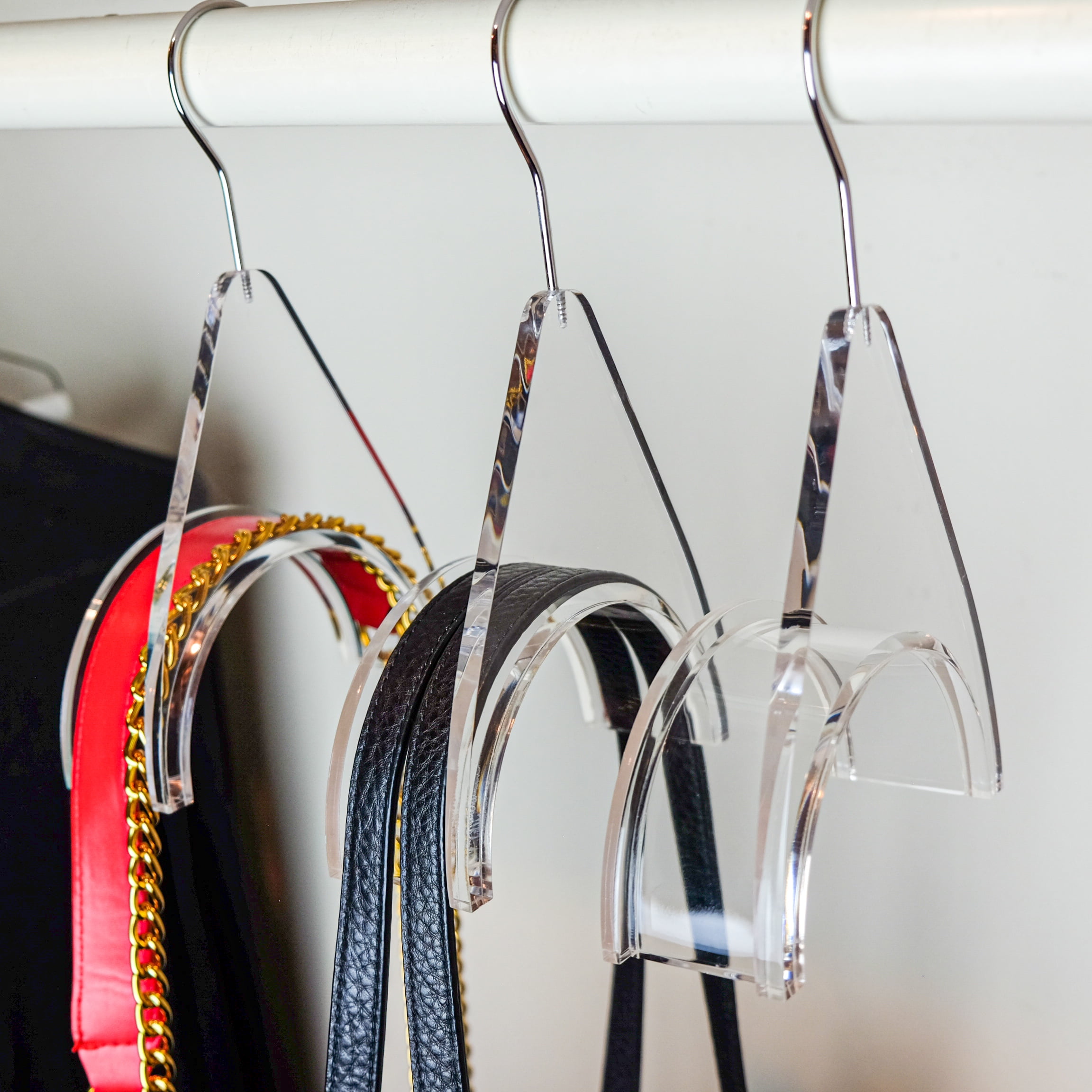 Acrylic purse hanger sale
