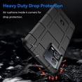 thumbnail image 3 of Case for Motorola Moto S30 Pro, Heavy Duty Shockproof Military Grade Drop Tested Field Phone Case Bumper Rugged Cover for Moto Edge 30 Fusion/S30 Pro HD Black, 3 of 7