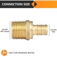 thumbnail image 3 of HWZWT F1807 PEX 3/4" Case Pack 10 Pack, 3 of 5