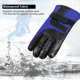 thumbnail image 5 of Guantes de cuero de esquí para hombre & #39;s invierno pantalla táctil plus terciopelo grueso conducción motocicleta guantes Afortunado Sencillez, 5 of 5