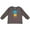 Charcoal Grey, variant on Inktastic Toy Robot Boys or Girls Long Sleeve Toddler T-Shirt