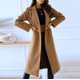 thumbnail image 1 of Puntoco Abrigo de mujer Moda mujer Manga larga Frente abierto Prendas de abrigo sueltas Blusa sólida Abrigos Tops Bolsillos con botones Blusa Abrigo Liquidación de Navidad Puntoco  Puntoco-1276, 1 of 9
