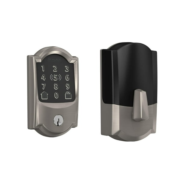 Cerradura inteligente Schlage WiFi Deadbolt con llave de inicio de Apple