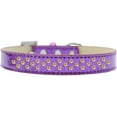 thumbnail image 4 of Dog, Puppy  Pet Ice Cream Collar, "Yellow Crystal Rimsets Sprinkles", 4 of 6