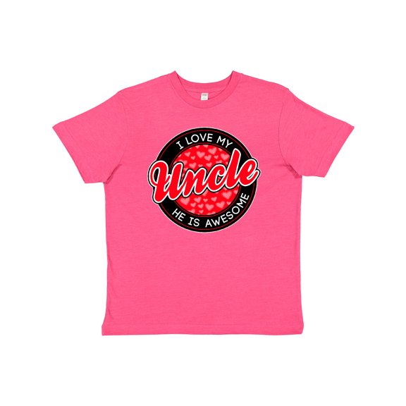 Inktastic I Love My Uncle Youth T-Shirt