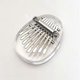 thumbnail image 1 of Mini piano de pulgar Kalimba de 8 teclas, instrumento musical portátil de marimba con colgante y cordón (ovalado), 1 of 3