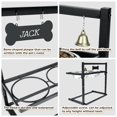 thumbnail image 2 of X-Large Elevated Dog Bowls for Extra Large Dogs with Mat,Raised Dog Bowl Stand for Large Breed Adjusable Height Dog Feeder with Two 3L(&eth;&eth;&, 2 of 5