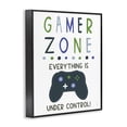 thumbnail image 2 of Stupell Industries Contemporary Everything Under Control Gamer Zone Black Framed Giclee Art, 11 x 14, by Elizabeth Tyndall, 2 of 8
