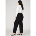 thumbnail image 2 of ELOQUII Women's Plus Size Trouser Jean, 2 of 6