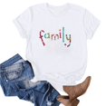 thumbnail image 1 of Blouse à Manches Courtes Imprimée Mode pour Femmes, T-Shirt Amusant à Col Rond, 1 of 3