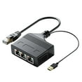 thumbnail image 5 of shamjina RJ 45 Ethernet Splitter Cable Ways with USB Power Cable Practical Network 1000Mbps, 5 of 8