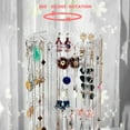 thumbnail image 3 of TIMIFIS Jewelry Organizer Earring And Jewelry Organizer 360-Degree Rotating 4 Tiers Jewelry Display Rack - Summer, 3 of 7
