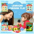 thumbnail image 6 of TOPCHANCES Kids Toys Phones, Toddlers Smart Cell Phone with 19 Educational Games, Camera, MP3 Music Player, Phone Calls, Xmas Birthday Gifts Electronic Learning Toy for Boys Girls Age 3-12 ( Black ), 6 of 9