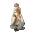 thumbnail image 1 of Family Series Statue Modern Home Decoration, Sculpture Precious Gift,Commemorative Gift(White Blue), 1 of 7