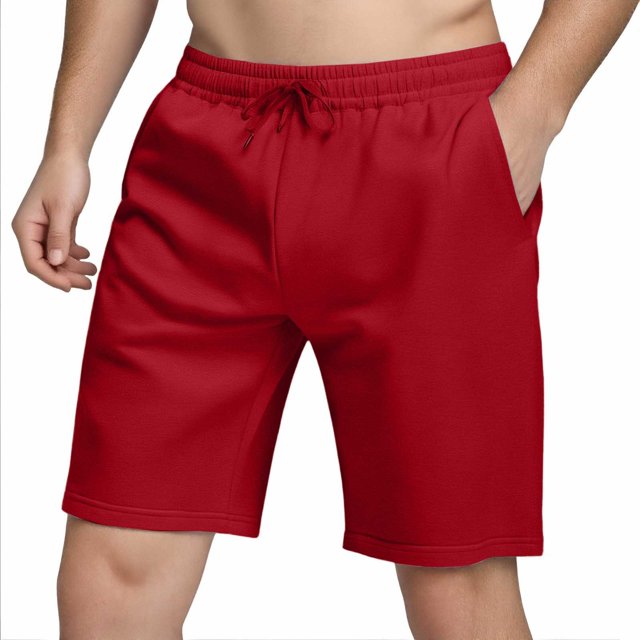 Xdzjlr Mens Sports Shorts,Summer Fashion Solid Color Drawstring Jogging Cloud Breathable Running Shorts For Men