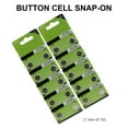 thumbnail image 3 of lanema 20Piece/10Pieces AG7/LR927/395 Watch Battery, Reliability Performances 1.5V Button Cell Batteries for Small Electronics, 3 of 10