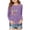 1-Purple1928, variant on WOYY Girls Casual Long Sleeve T Shirt Digital Print Loose Fit Crew Neck T Shirt, Sizes 3-14