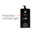 thumbnail image 2 of GE 6-Outlet Power Strip Surge Protector, 4ft. Cord, Safety Covers, Black, 33659, 2 of 8