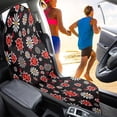 thumbnail image 3 of Uorisanigo Daisy Ladybug Car Seat Cover Protector Front Seats Only Waterproof Soft Auto Seat Covers Anti-Slip Car Seat Towel Cover Universal Fit Most Cars Easy to Install, 3 of 6