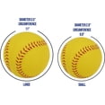 thumbnail image 2 of GFDYREE Foam Basebll Practice Softball Soft Baseball for Beginnners or Experts for Baseball Training 6Pcs, 2 of 5