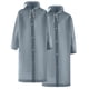 thumbnail image 1 of Capa impermeable de EVA para mujer, para exteriores, de manga larga, con capucha, para hombre y mujer, 2 piezas, 1 of 8
