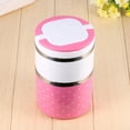 thumbnail image 3 of Thermal Lunch Containers For Hot Food, 2 Layer Stainless Steel Insulation Thermo Thermal Lunch Box Food Container Hot, 3 of 8