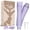 Purple, variant on Bikini Trimmer for Women, 2 in 1 Electric Shaver for Women, Pubic Hair Trimmer Waterproof IPX7 with LED, Bikini Razor for Leg Arm Underarm Bikini Area, Teen Girl Gifts - Lavender Dream Purple
