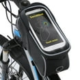 thumbnail image 4 of Bike Phone Front Frame Bag, Earphone Hole Design Large-capacity Front Frame Top Tube Handlebar Bag Phone Case  For Road Bike For Outdoor Sports, 4 of 8