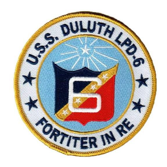 USS DULUTH LPD-6 Patch – Sew On