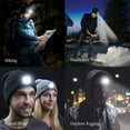 thumbnail image 6 of Morttic LED Beanie Hat with Light,USB Rechargeable Light Up Hat with Adjustable Brightness,Ultra Soft Material, 6 of 12