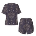 thumbnail image 5 of Lsque Golden Bumblebee Women's Short-Sleeved Pajama Set - 2 Piece Soft and Lightweight Sleepwear Set-3X-Large, 5 of 9