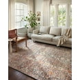 thumbnail image 6 of Loloi Saban SAB-03 Oriental Navy / Rust Area Rug 2'-7" x 4', 6 of 6