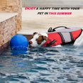 thumbnail image 4 of QBLEEV Dog Life Jacket Pet Life Vest for Swimming Pool Float Coat Swimsuits Flotation Device Life Preserver Belt Lifesaver Flotation Suit for Small Medium Large Dogs-L, 4 of 7