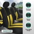 thumbnail image 2 of FH Group Striking Striped Universal Seat Covers Fit For Car Truck SUV Van - Front Seats, 2 of 6