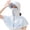 Blue, variant on Unisex Cooling Shawl Sun Hat Gaiter Balaclava UV Protection Breathable Zippered Full Face Neck Shoulder Cover Summer Sun Cap