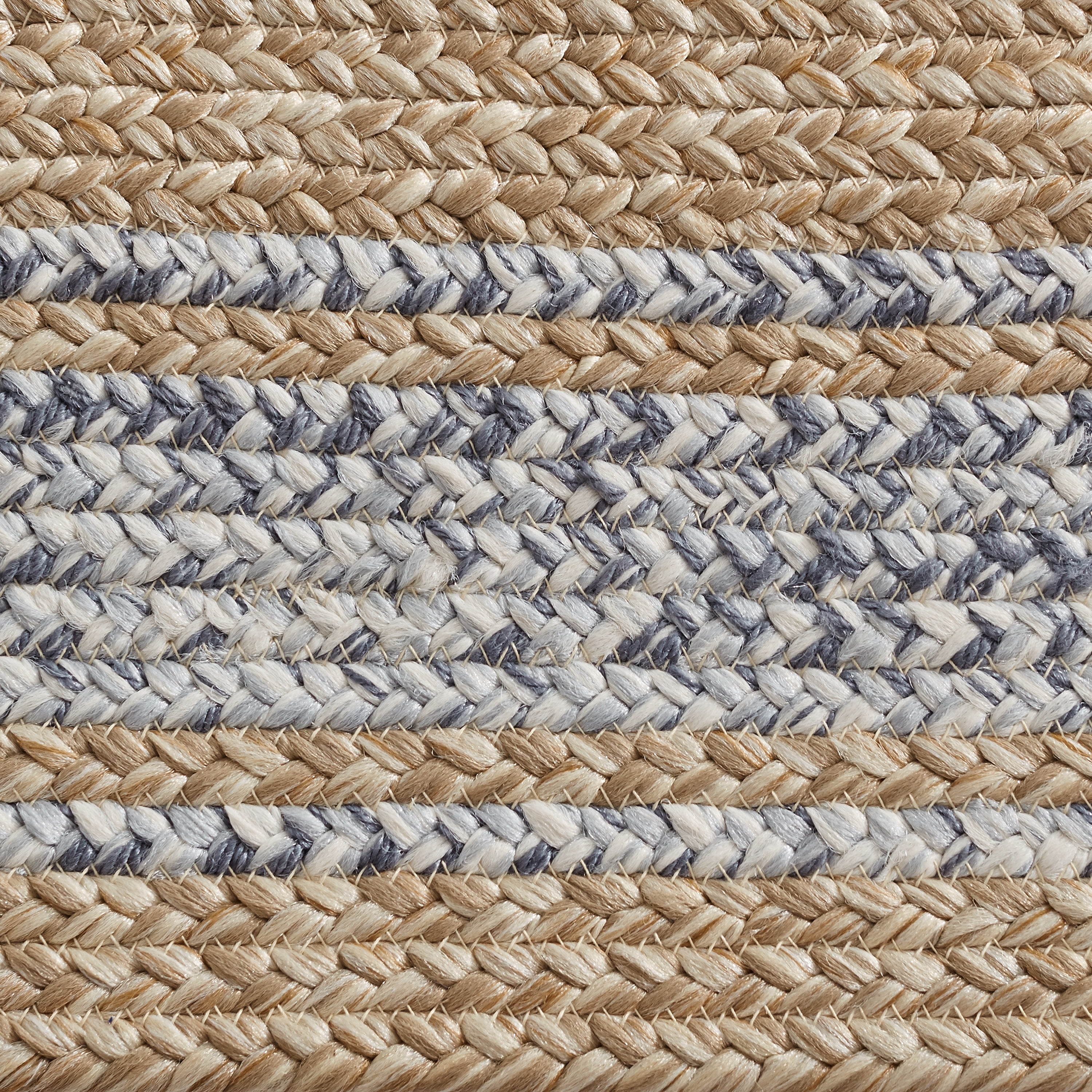Better Homes & Gardens Denim Natural Braided Rug by Dave & Jenny Marrs, 5' x 7'