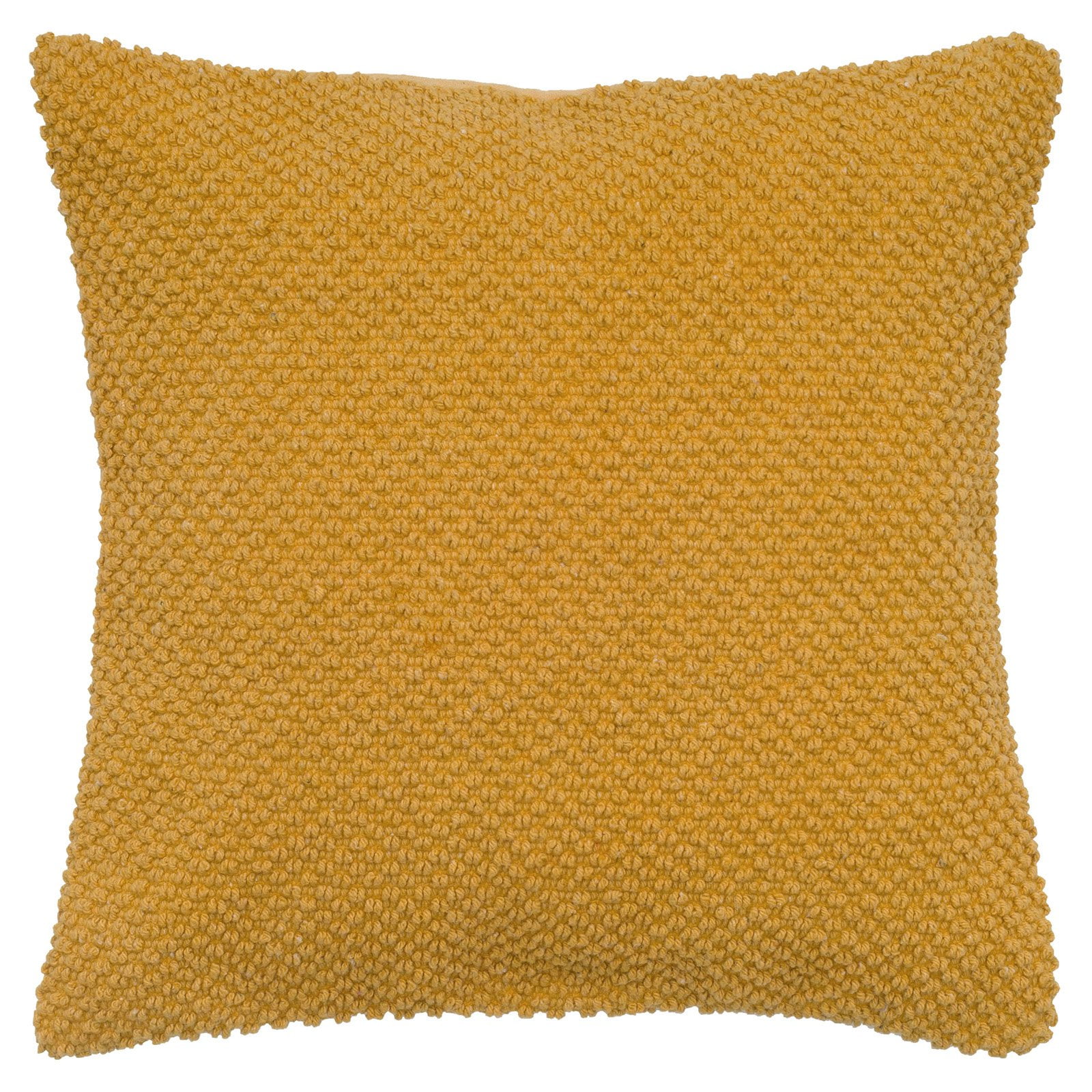 Rizzy Home Decorative Poly Filled Throw Pillow Solid 20"X20" Gold