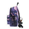 thumbnail image 4 of FORMRS School Backpack with Front Zippered Pocket 12" Student Travel Daypack, Black Cat Walking, 4 of 6