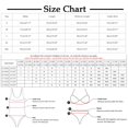 thumbnail image 3 of TSADFHJI Womens Swimsuits Women's Flag Independence Day Split Printing Tangini Neck Drawstring Side Drawstring Swimsuit Two Piece Suit S Red, 3 of 5