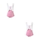 thumbnail image 4 of Advancent Poliéster Stay Cómodo y elegante Vestido de una pieza con nudo de lazo para mujeres viajeras Hoja de loto Modificar cintura Strechy Type8 NO8, 4 of 6