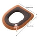 thumbnail image 2 of Cojín grueso para asiento de inodoro | Funda de poliéster lavable, suave y cálida para todas las estaciones | Diseño de dibujos animados cómodo y transpirable | Accesorio de baño ecológico y, 2 of 6