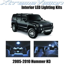 XtremeVision Interior LED for Hummer H3 2005-2010 15 pcs Cool White Interior LED Kit   Installation Tool