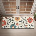 thumbnail image 2 of Pioneer Flower Floral Print Pattern Door Rugs,Washable Non Slip Door Mats Indoor,Decorative Door Mats,Entry Mat Indoor for Entrance,Bedroom,Kitchen,Bathroom,16"x47", 2 of 6
