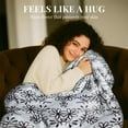 thumbnail image 2 of Sacred Thread Sherpa Fleece Blanket, Soft and Cozy Queen Blanket, Plush Blanket for Sofas & Beds, 2 of 8