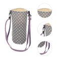 thumbnail image 2 of Miangastore Porte-Bouteille d'Eau Écharpe Porte-Bouteille Gris Design Simple Randonnée 1Ensemble, 2 of 8