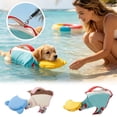 thumbnail image 3 of Dog Life Jacket High Flotation Puppy Safety Vest for Swimming Boating, Dog Swim Vest Reflective Water Vest Pet Life Preserver with Rescue Handle, 3 of 9