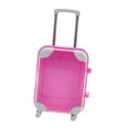 thumbnail image 4 of Mini maleta de moda para muñecas, equipaje multiusos para niños, juego de simulación, casa de juegos, juguete Rosa roja, 4 of 9