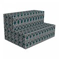 thumbnail image 1 of Moroccan Foldable Mattress, Folkloric Vivid Ikat Art, 74.8" x 35.4", Dark Green Multicolor, by Ambesonne, 1 of 6