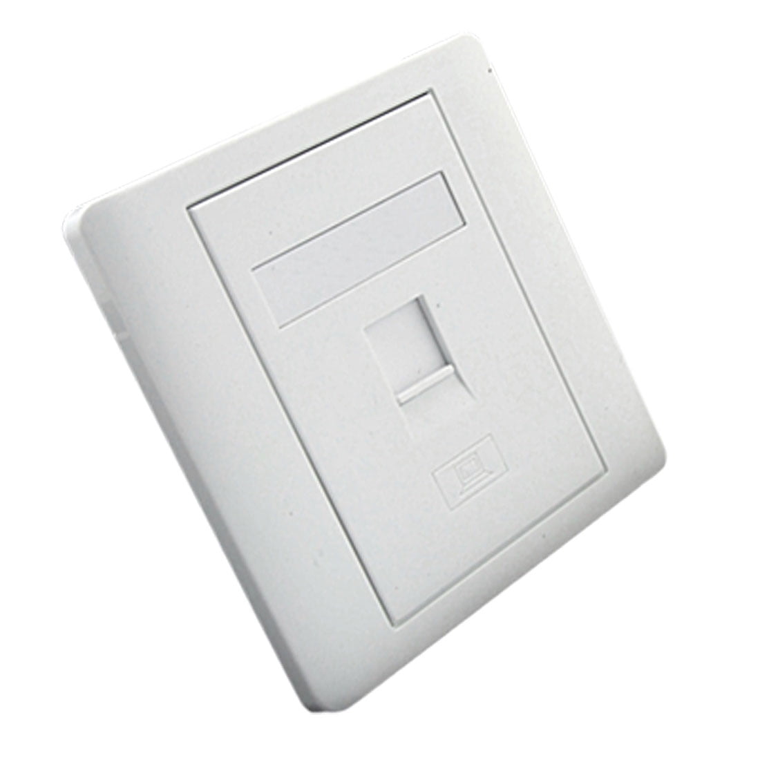Single 1 Gang Cat5 RJ45 Socket Outlet Wallplate Wall Plate Panel