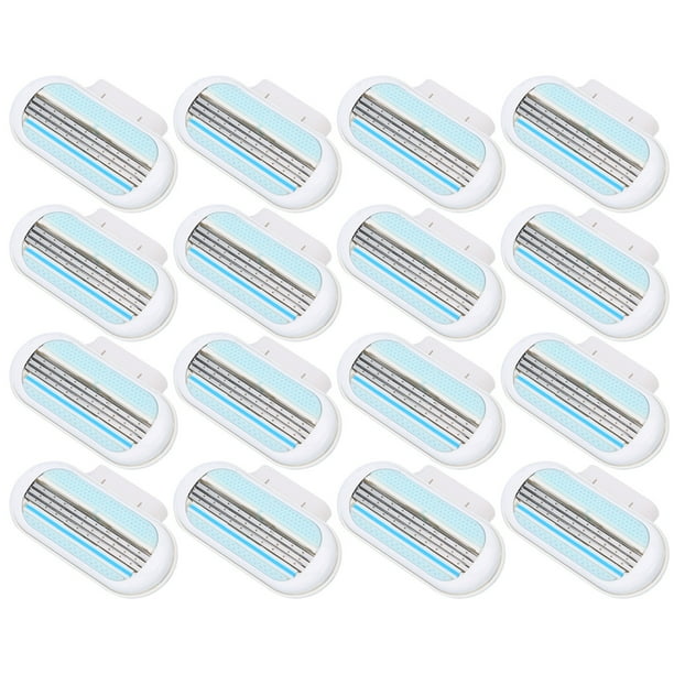 Recarga de Cuchillas de Afeitar Femenina, 12 Pezas de Hojas de Cuchilla de Cuchilla para Mujeres.